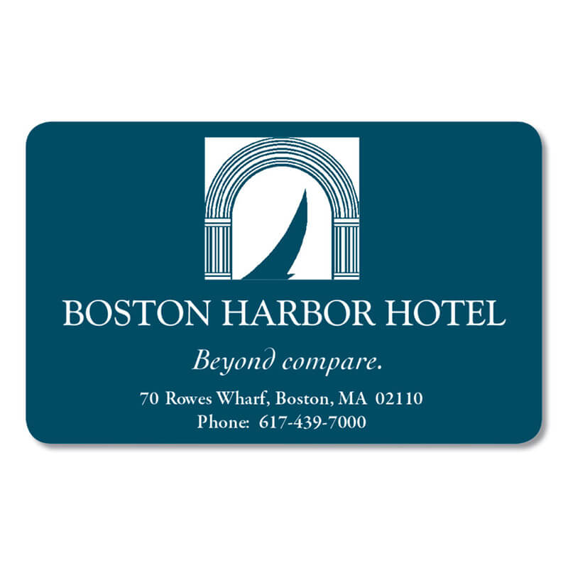 Boston Harbor Hotel key card.