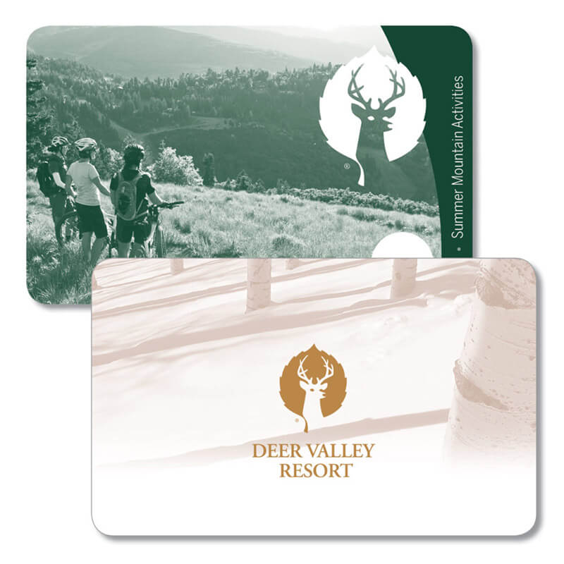 Deer Valley Resort gift cards.