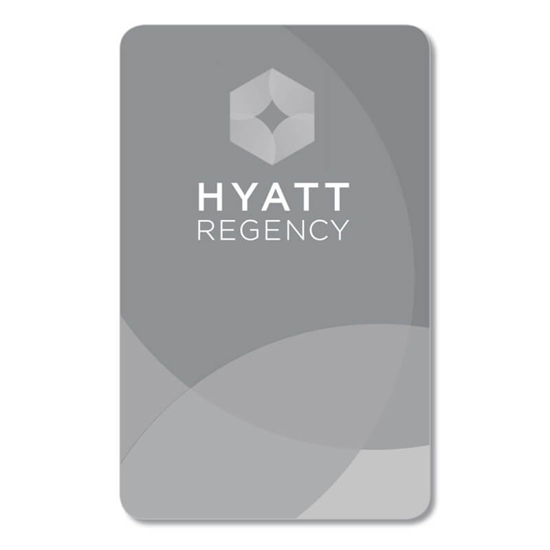 Hyatt Regancy Hotel. RFID Key Card Gray