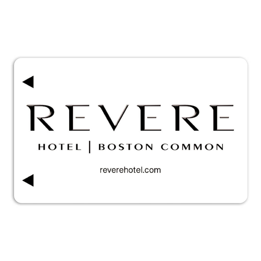 Revere Hotel Boston Key Card.