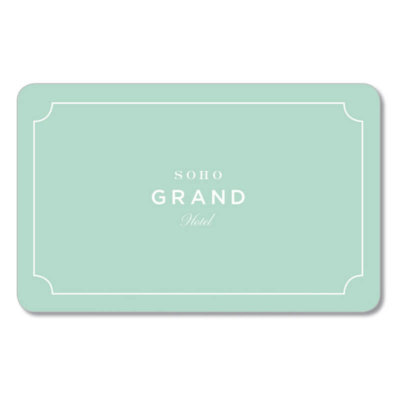 Soho Grand Hotel Key Card