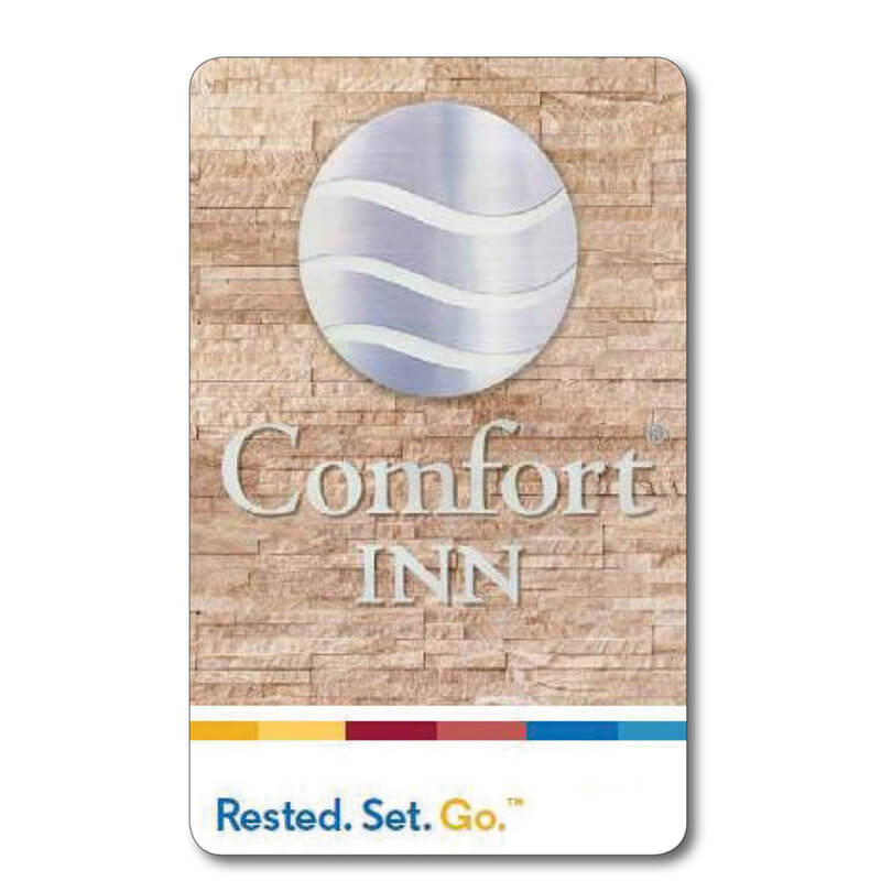 Comfort Inn Rested Set Go Key Card