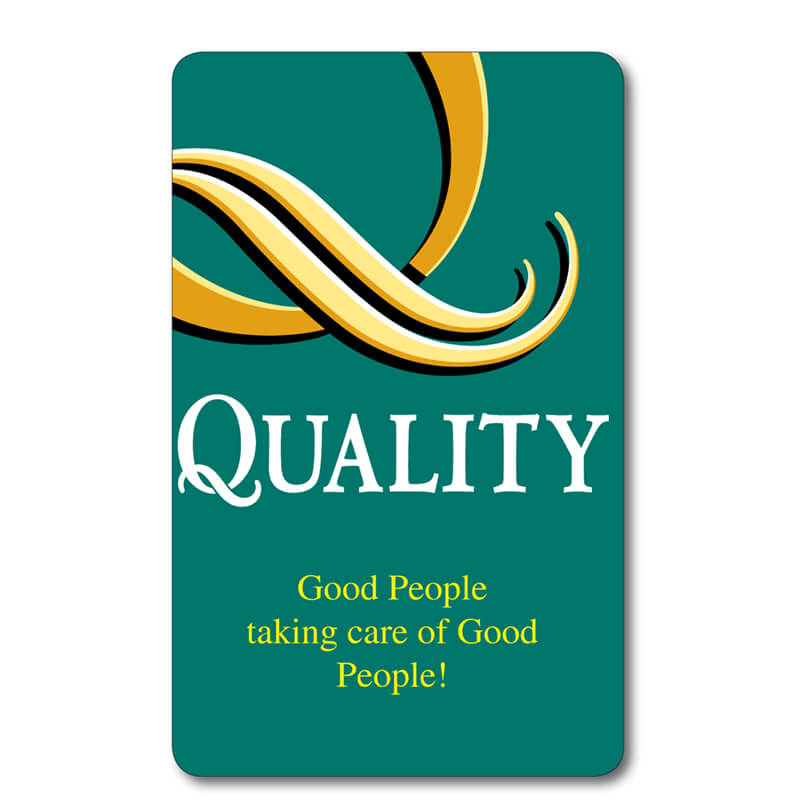 Quality Inn Choice Hotel Key Card