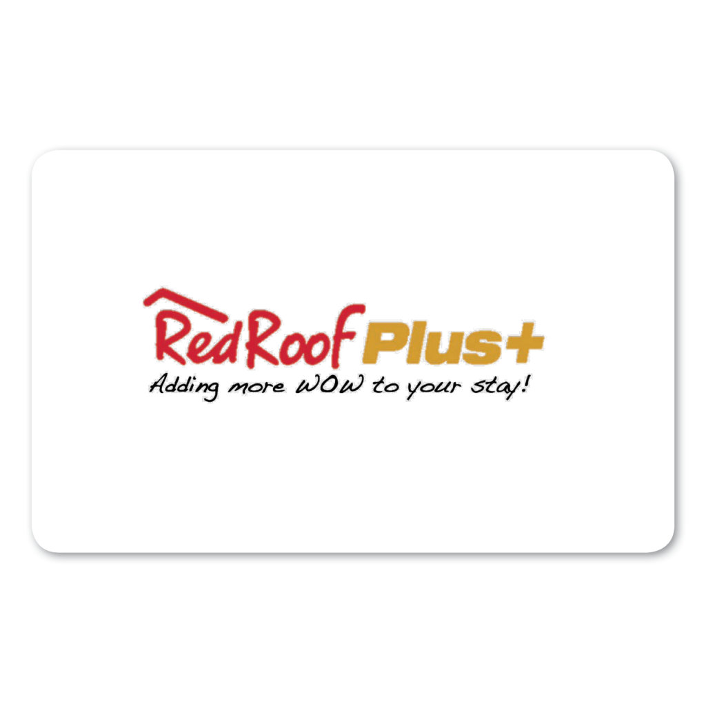 Red Roof Plus Hotel Key Card with your Branding