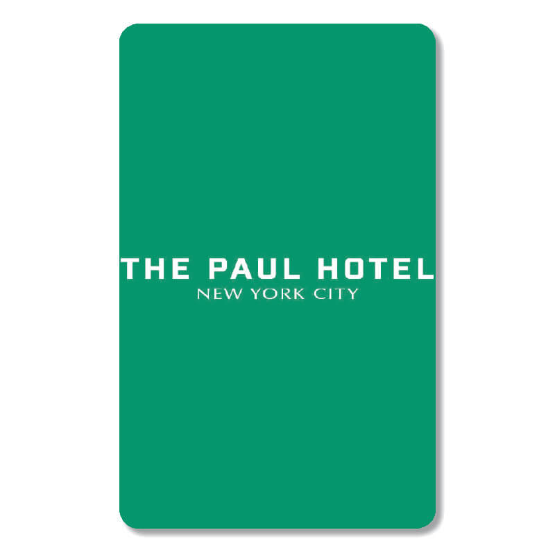 The Paul Hotel New York City RFID Key Card