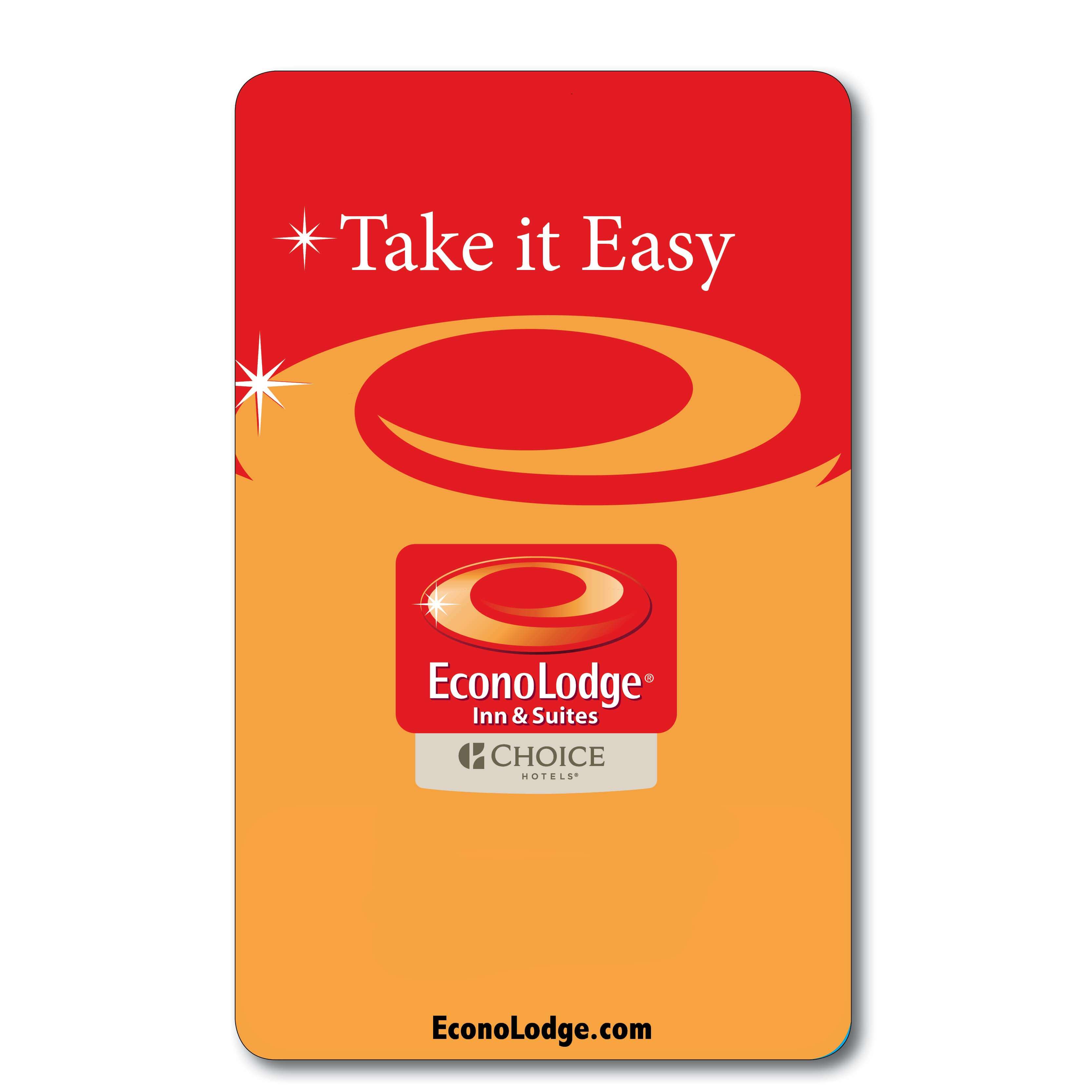 EconoLodge Choice Hotel Key Card