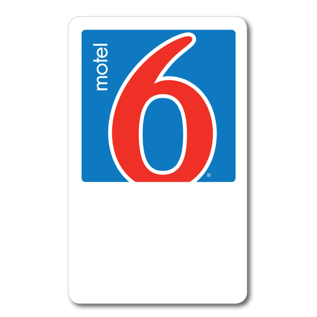 Motel 6 Key Card